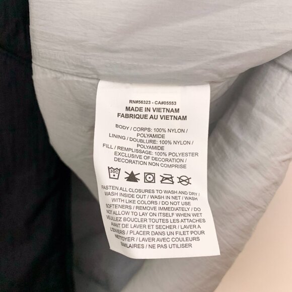 Nike Black Aerolayer Sleeveless Packable Running Vest Jacket XL - Picture 7 of 7